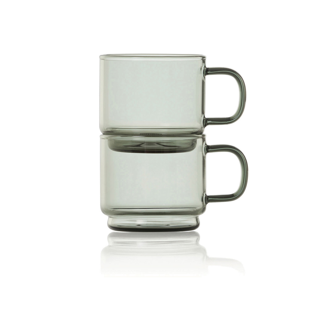 AdHoc Impact espressokopjes 70 ml, set van 2 stuks