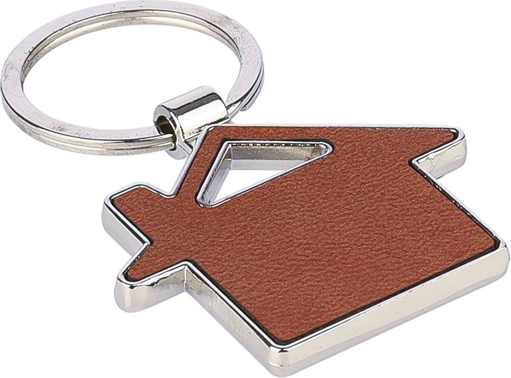 Sleutelhanger Jim | Leer | Huisje
