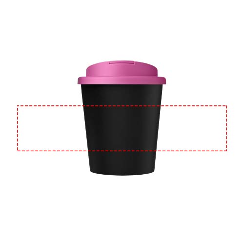 Americano® Espresso Eco 250 ml gerecyclede beker met knoeibestendig deksel 