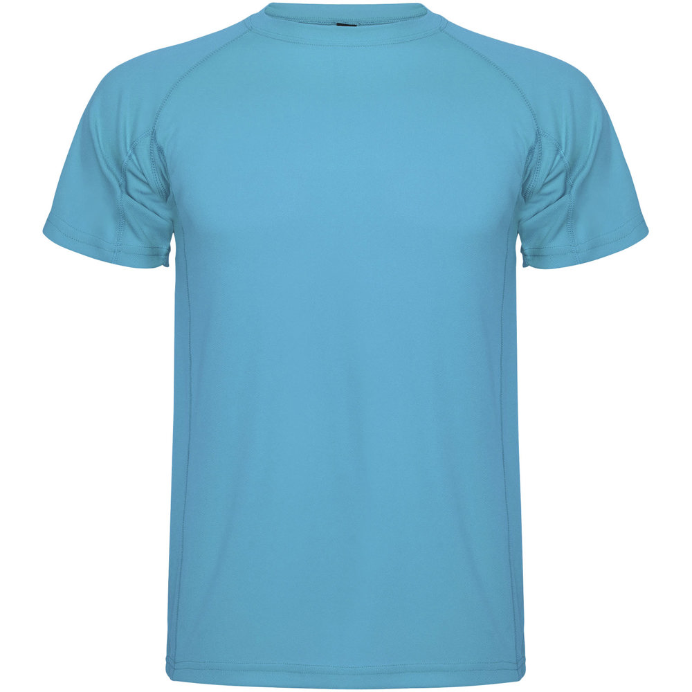 Montecarlo 150 g/m² sportshirt met korte mouwen voor heren - Turkoois