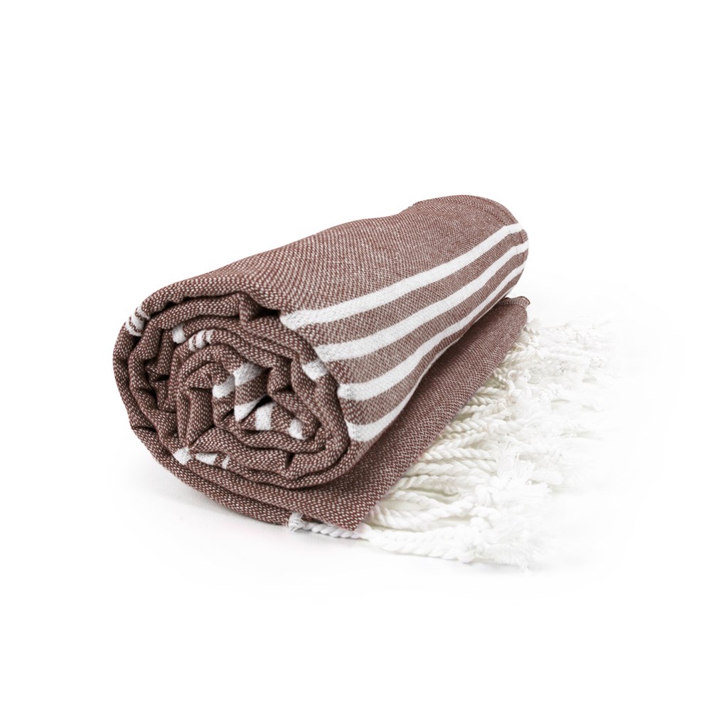 Hamam Sultan Towel - Bruin/Wit