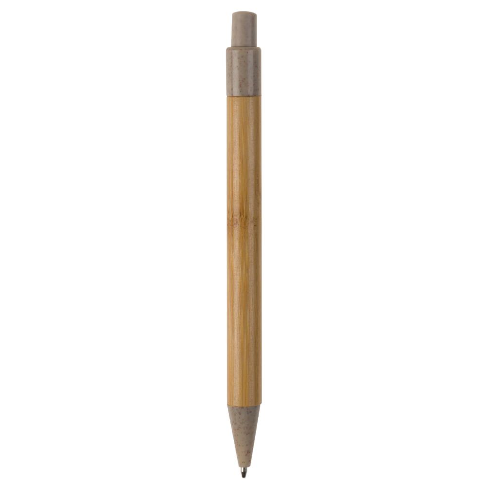 Ball pen bamboe met tarwestro