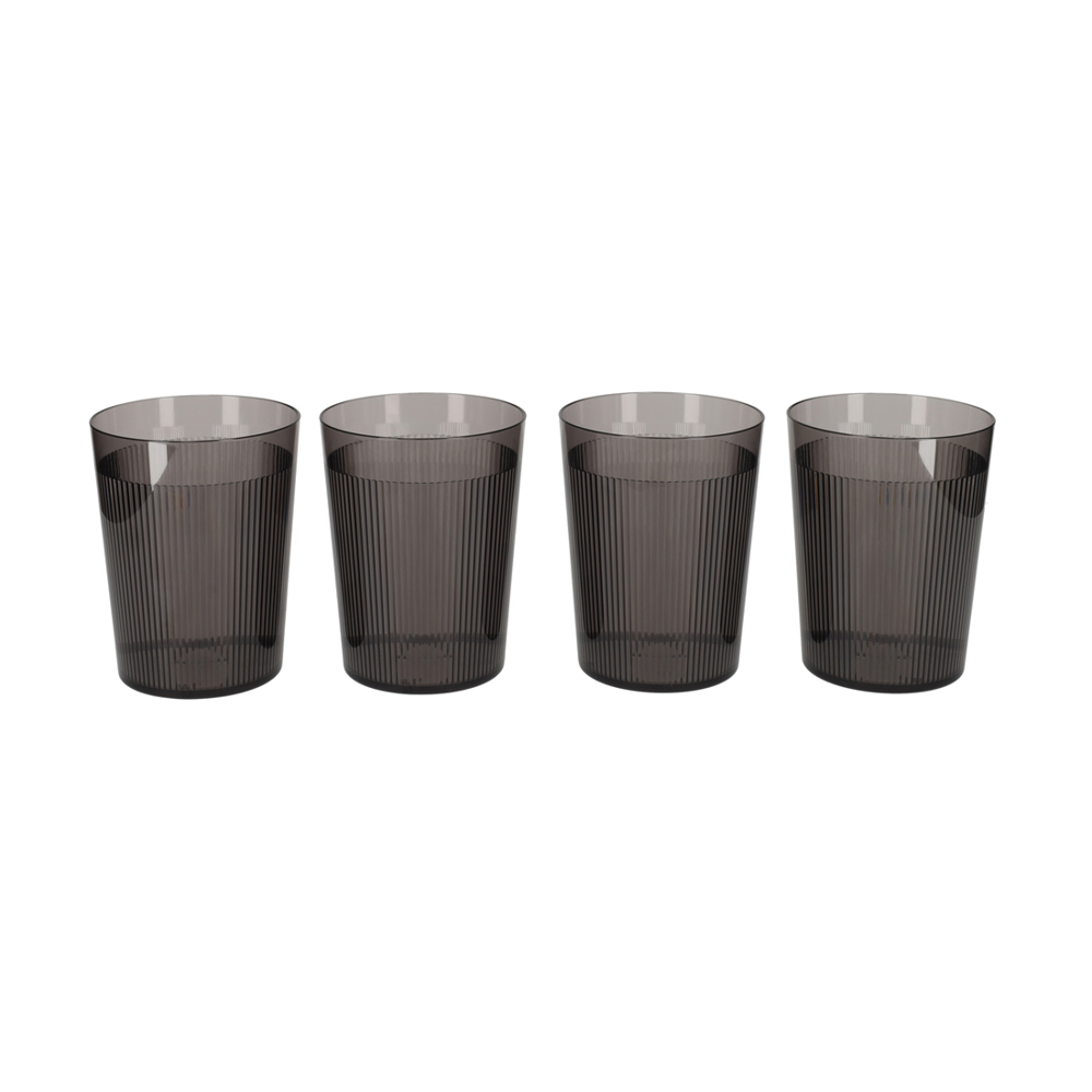 JENS Living Sapdispenser Set met 4 Bekers Zwart