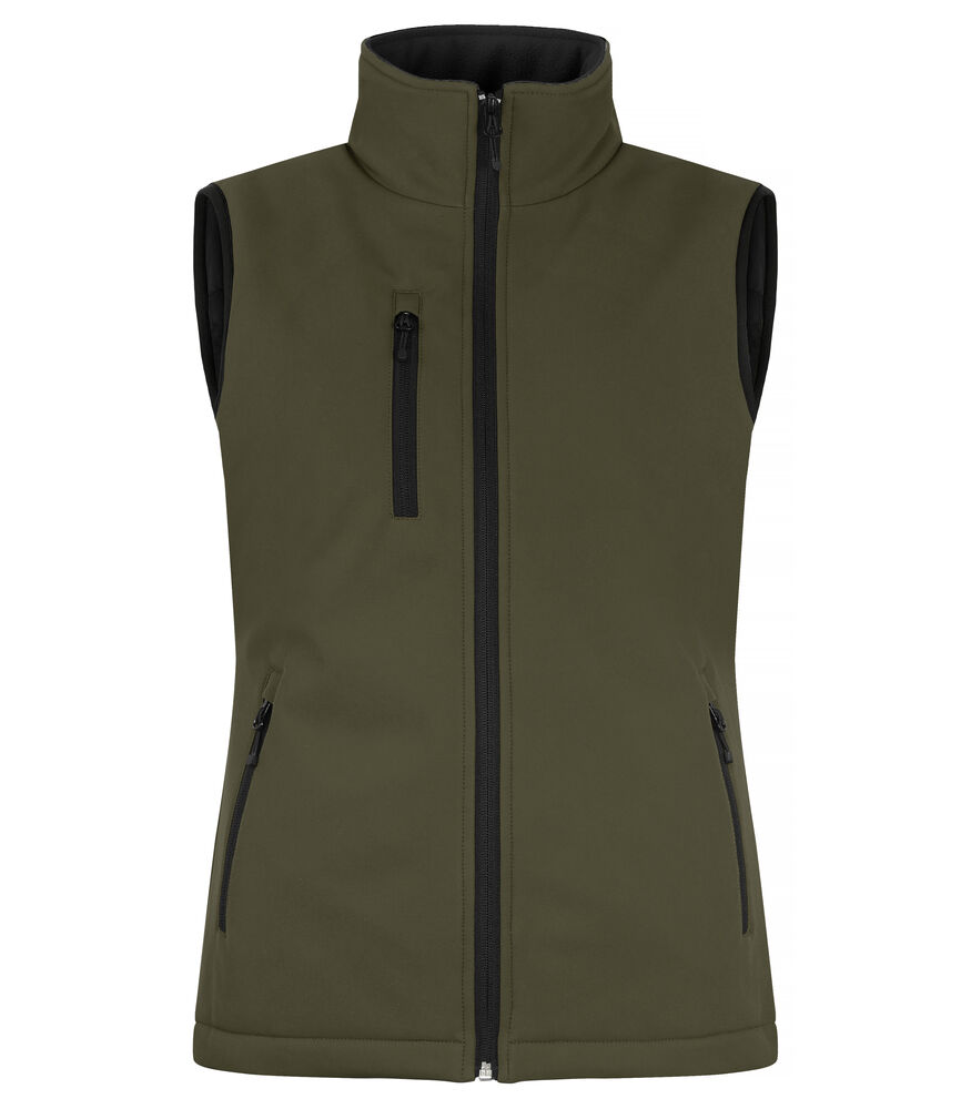 Clique - Padded Softshell Vest Women - Mistgroen