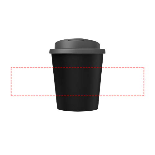 Americano® Espresso Eco 250 ml gerecyclede beker met knoeibestendig deksel 