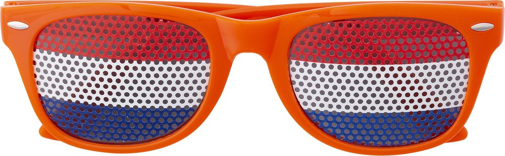 Feestbril Lexi | Landenvlag - rood/wit/blauw