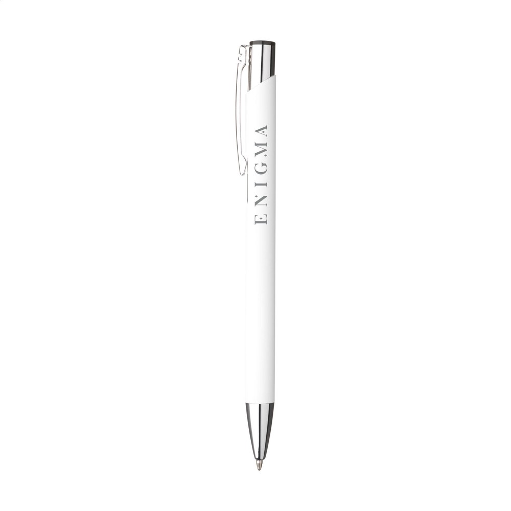 Ebony Soft Touch pennen - Wit