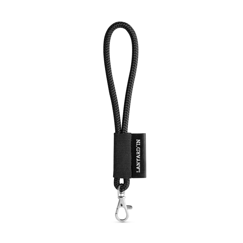 75092. Lanyard NAUTIC Short (Ø 7 mm) set met 9 mm karabijnhaak