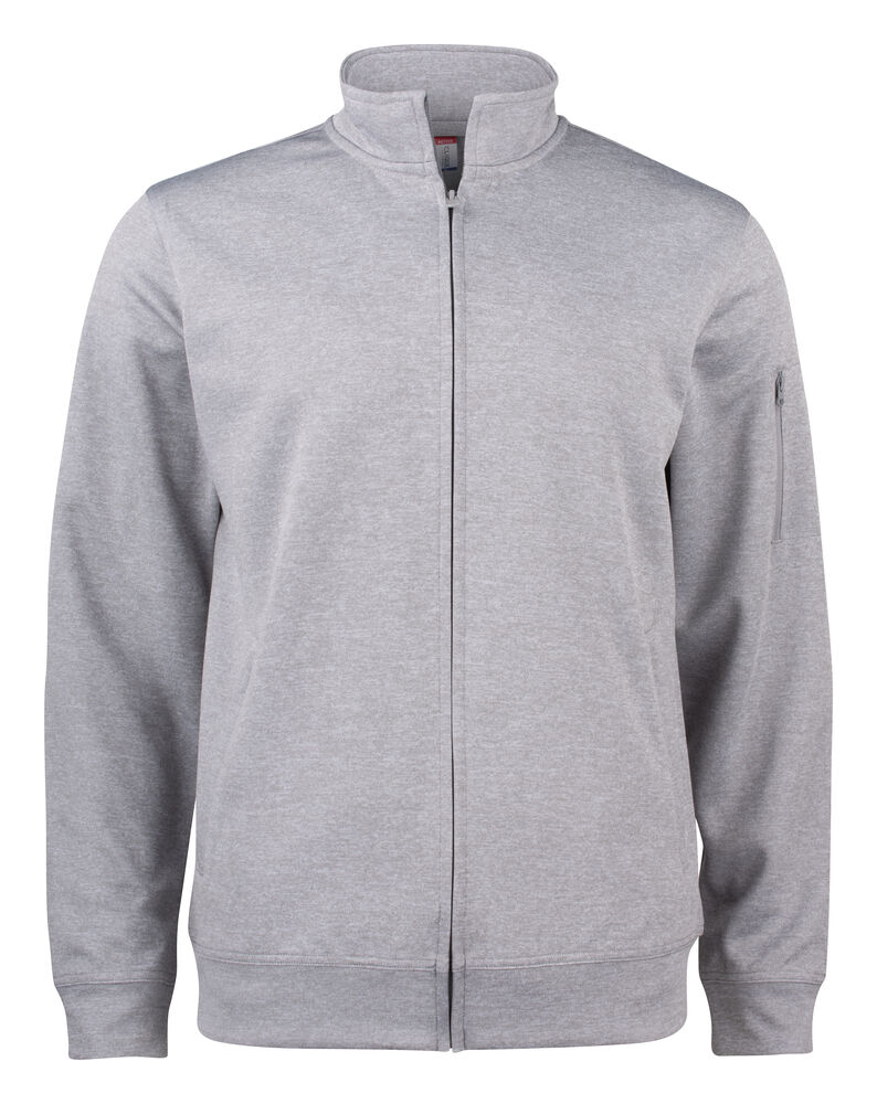 Clique - Basic Active Cardigan - Grijs-melange