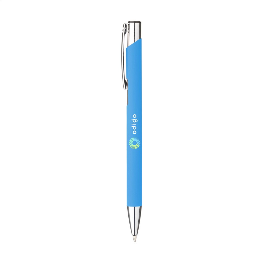Ebony Soft Touch pennen - lichtblauw (± PMS 7703C)