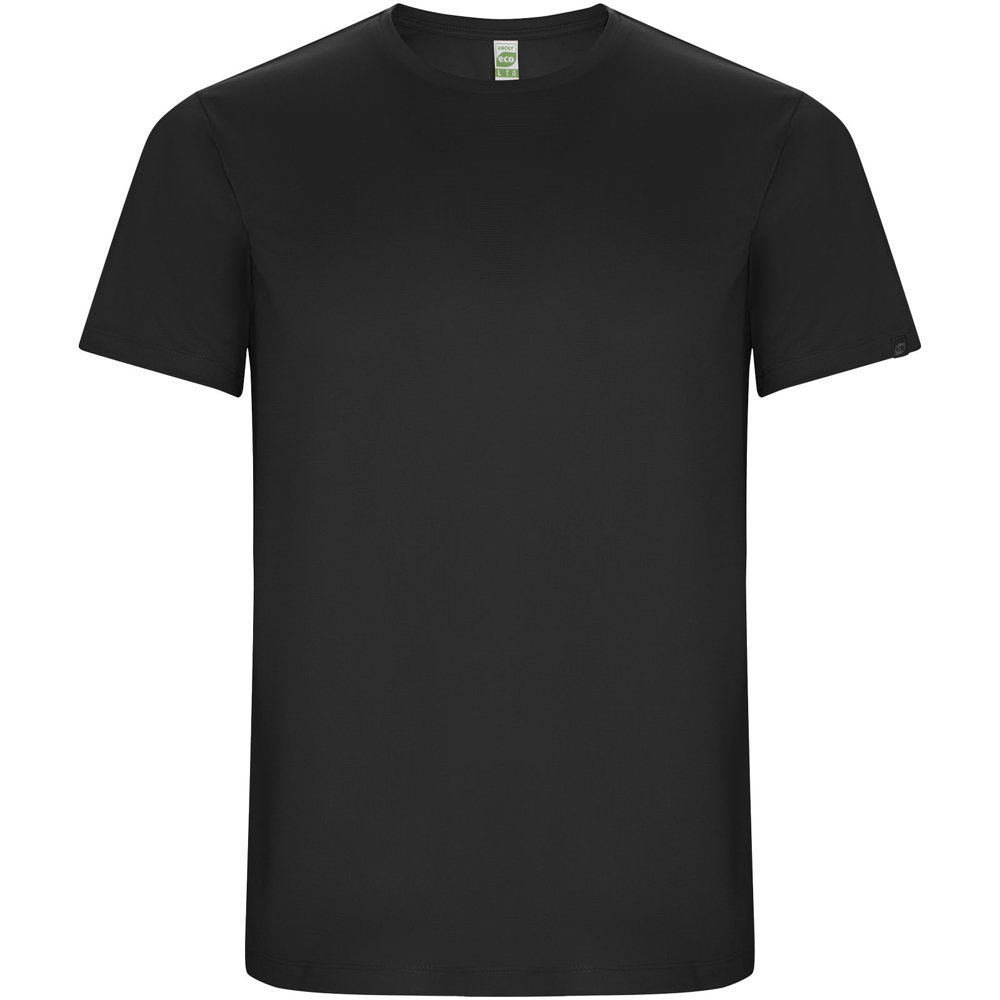 Imola 135 g/m² sportshirt met korte mouwen voor heren - Donkerlood