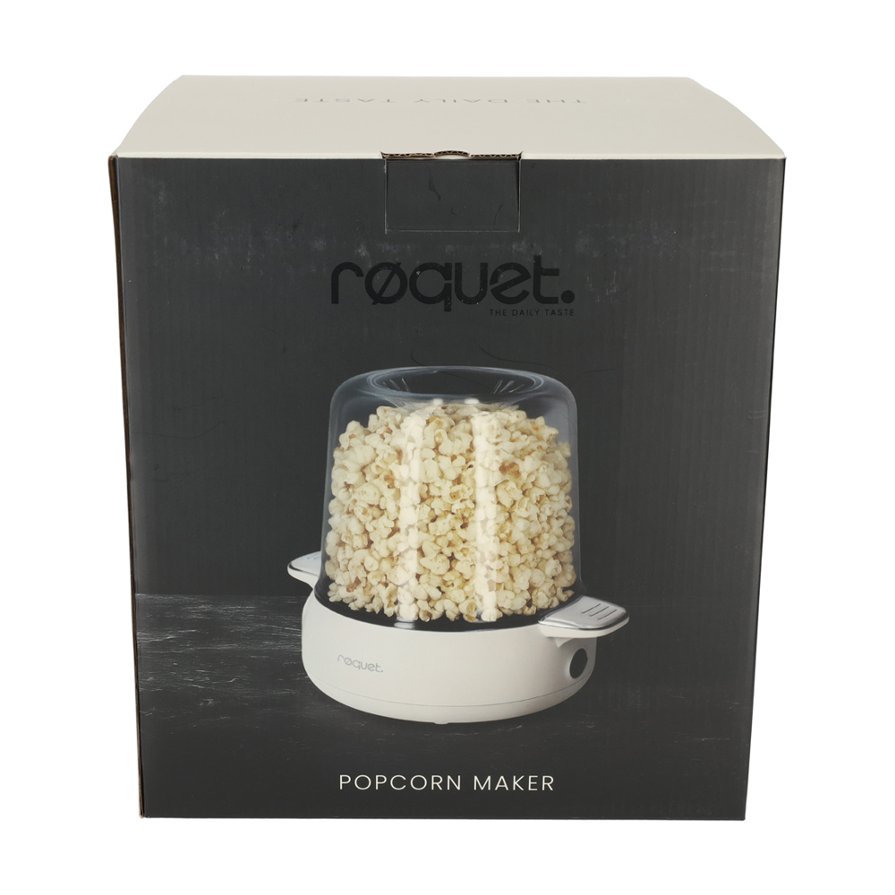 RØQUET Popcorn Maker Steengrijs
