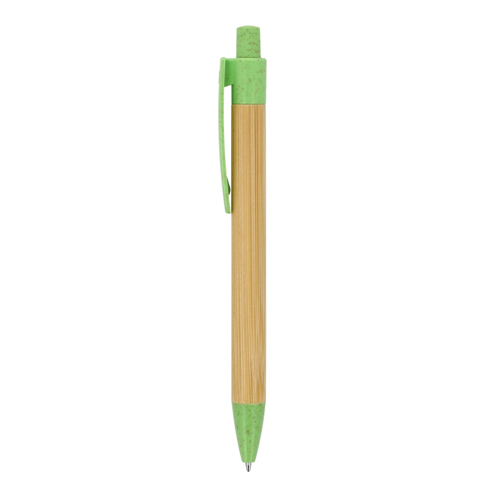 Ball pen bamboe met tarwestro