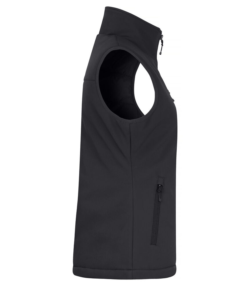 Clique - Padded Softshell Vest Women Zwart XXL