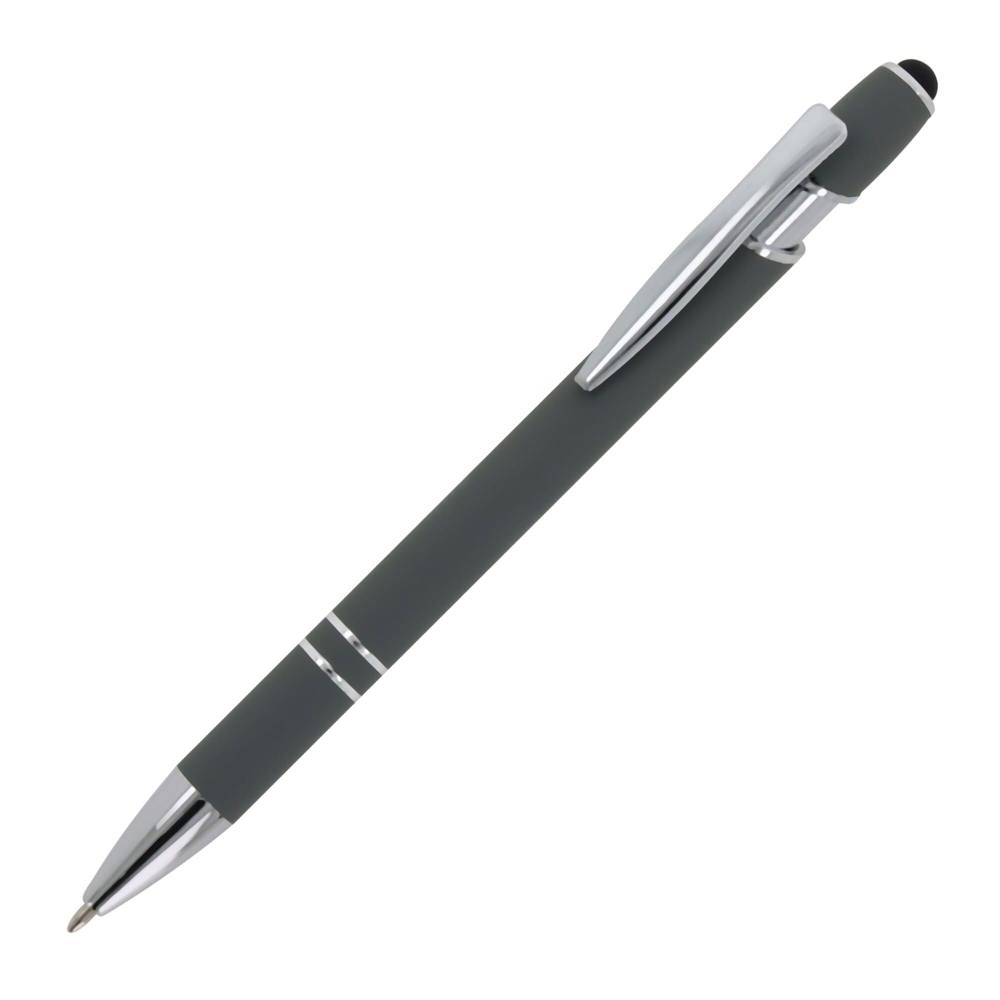 Balpen Paris Metaal soft touch - Grijs