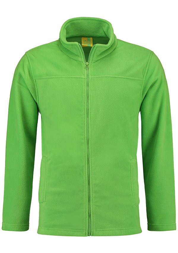 Lemon & Soda Polar Fleece Cardigan - 376c Lime