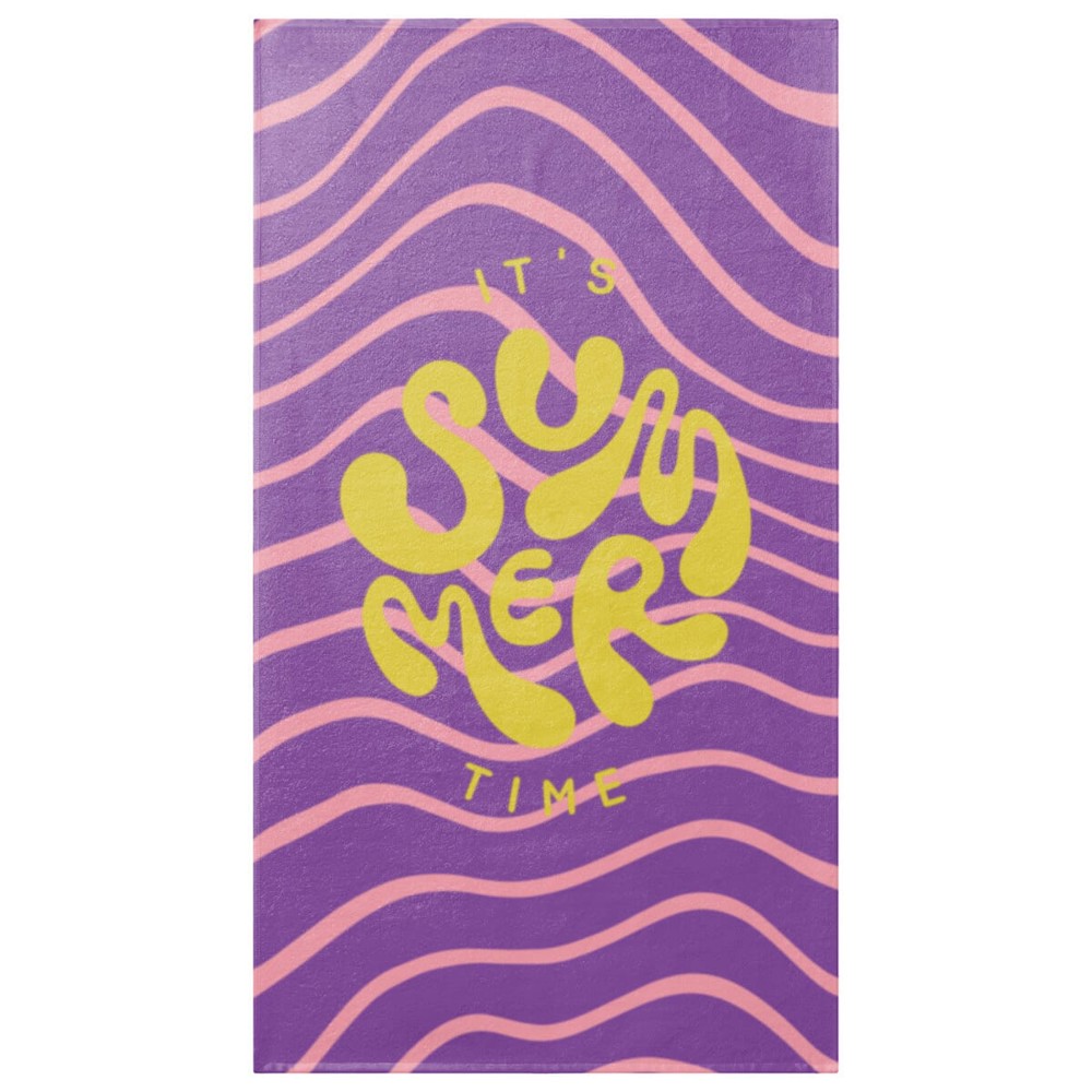 Sophie Muval sublimatie strandhanddoek 180x100 cm, 350 gr/m²