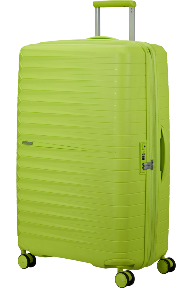 American Tourister Fastforward Spinner 78 EXP. - Neon Lime