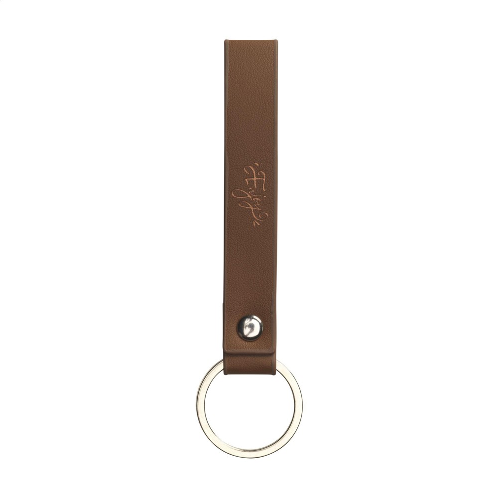 Vegan Pineapple Leather Keyring sleutelhanger