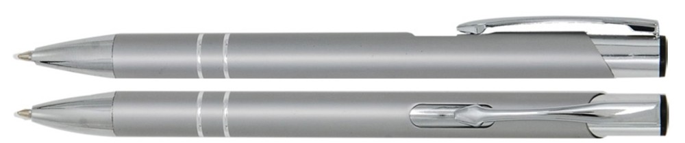 Aluminium balpen Marseille - zilver