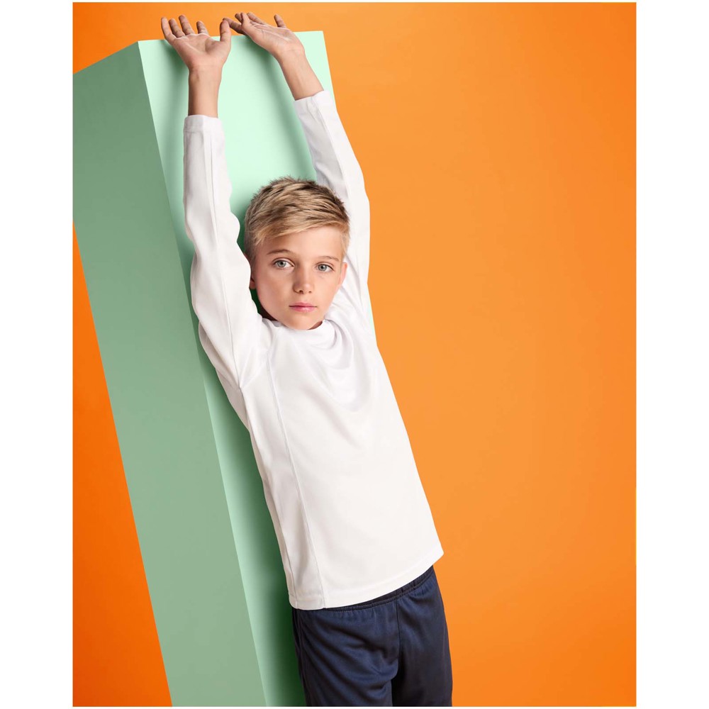 Montecarlo 150 g/m² kinder sport t-shirt lange mouw