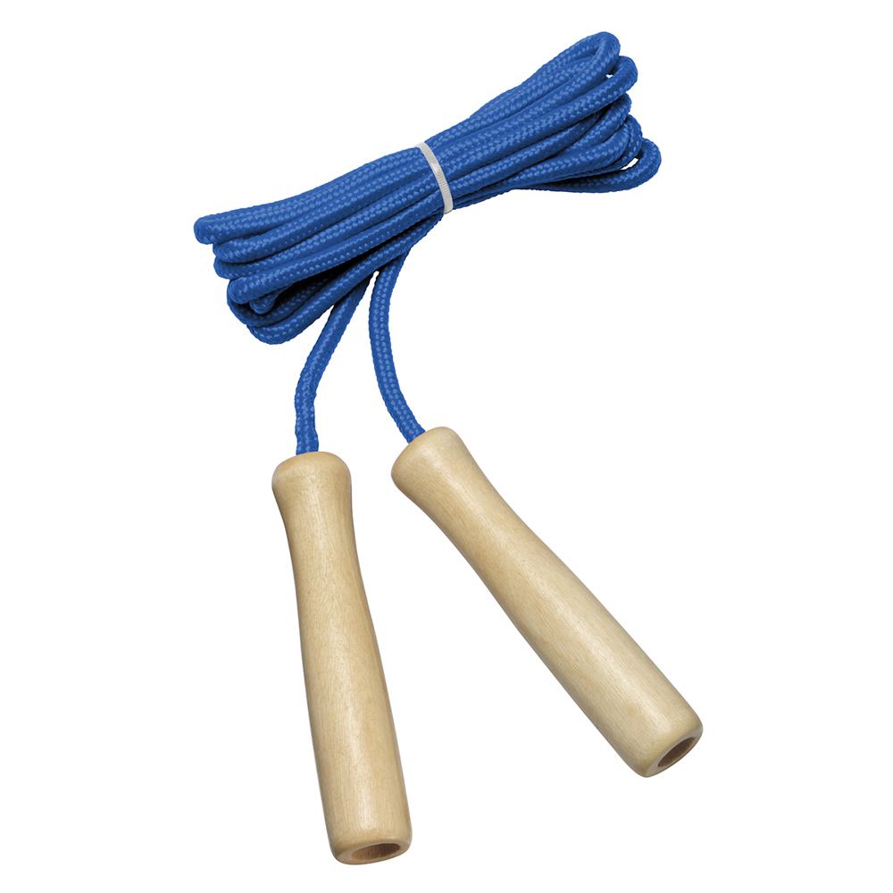 Springtouw "Beta" - beige/blauw