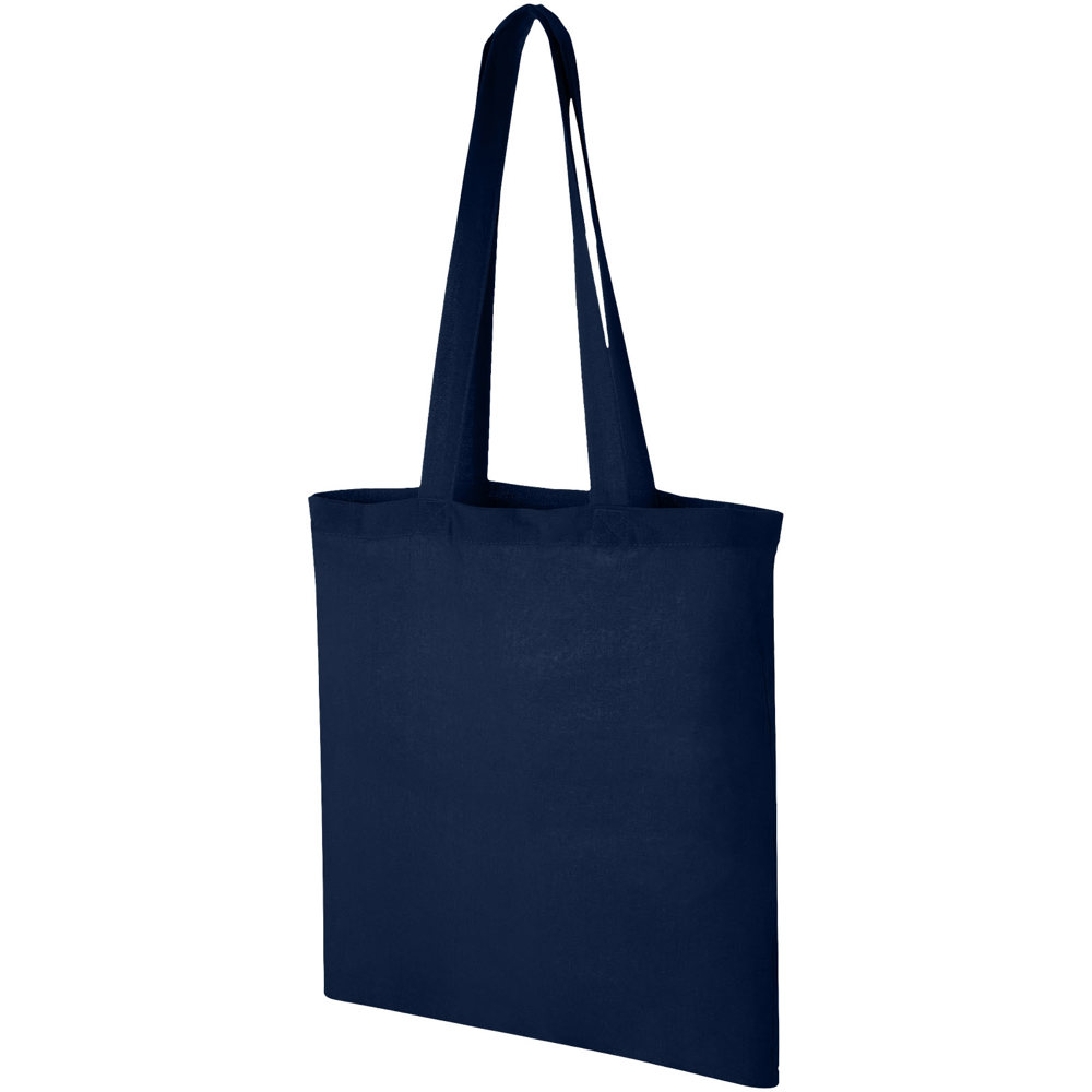 Carolina 100 g/m² katoenen draagtas 7L - Marineblauw