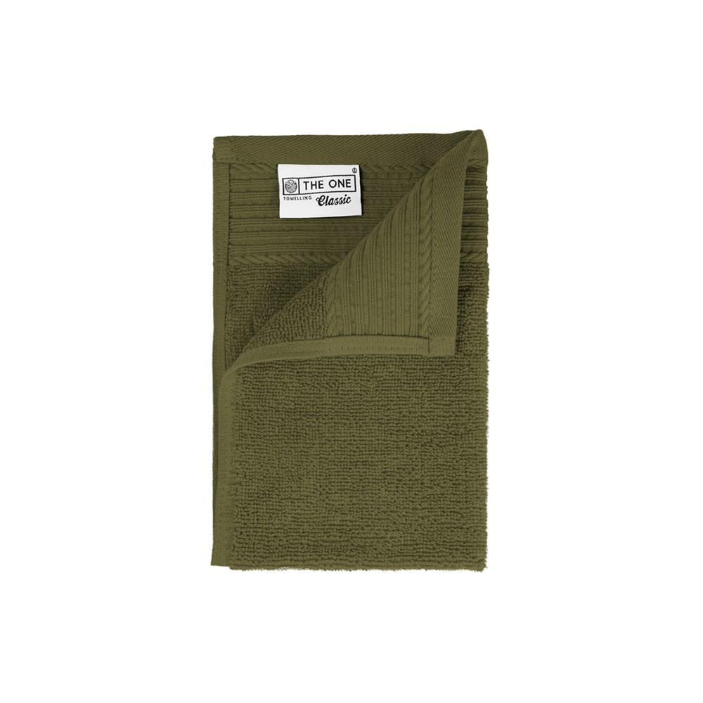 Classic Guest Towel - Olijfgroen