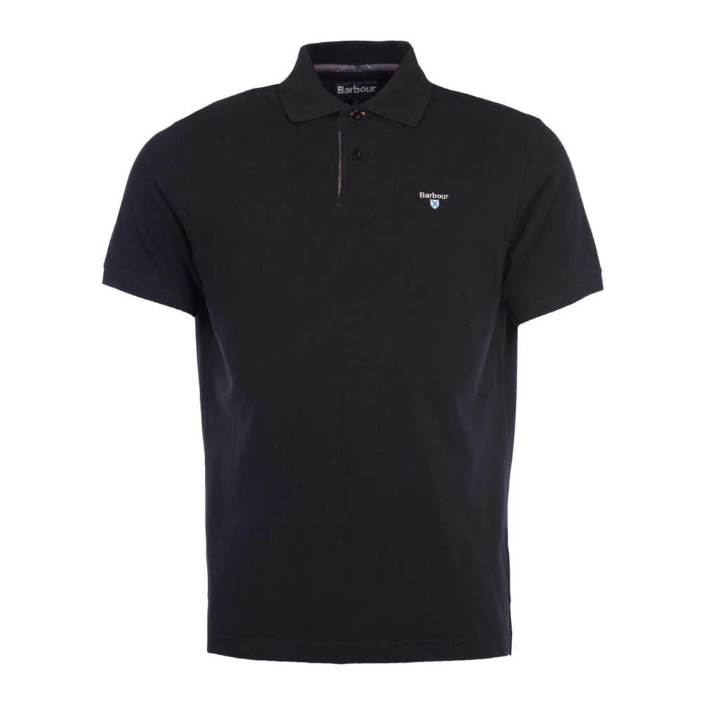 Barbour Men's Tartan Pique Polo