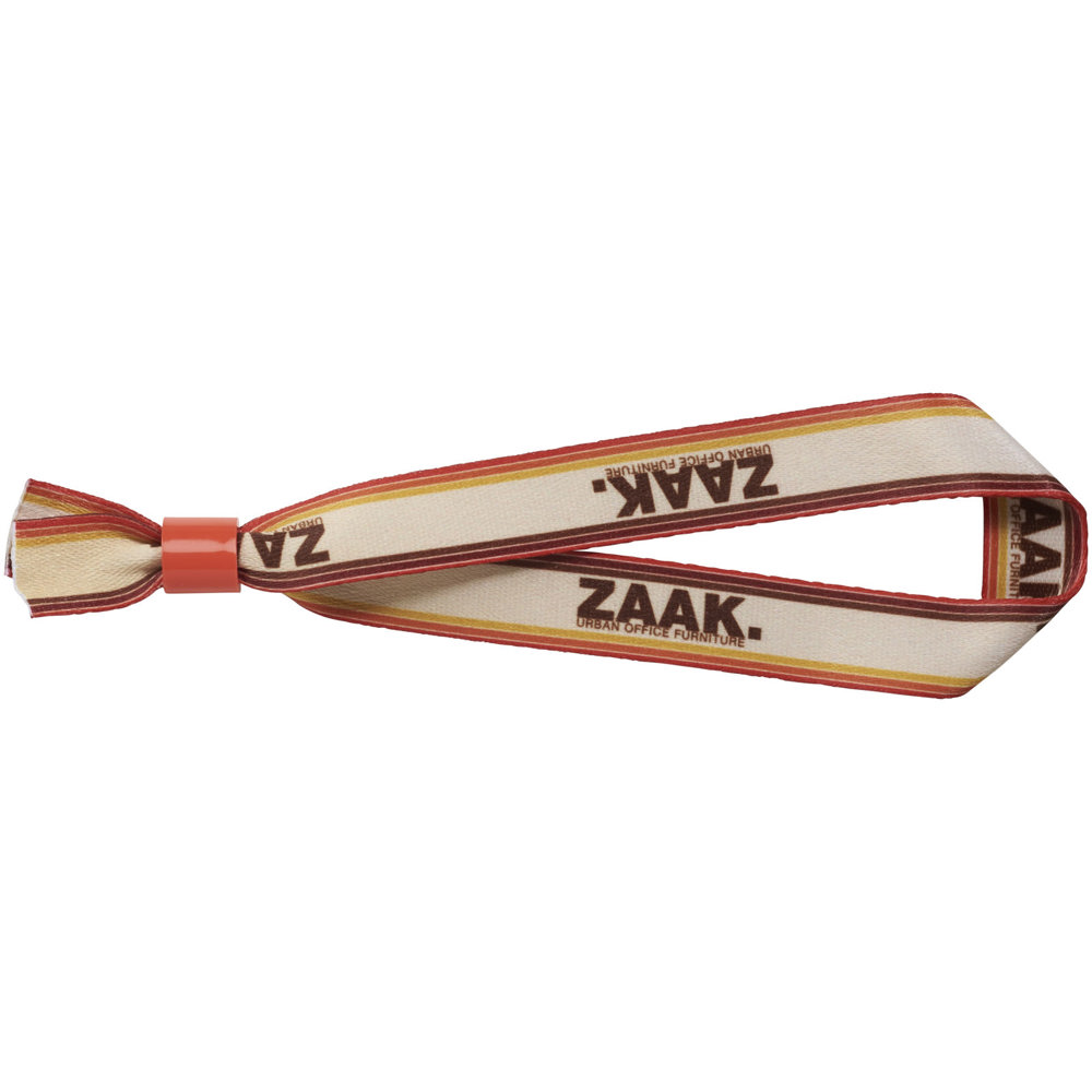 El sublimatie polsband - kunststof sluiting