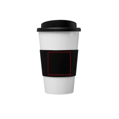 Americano® 350 ml geïsoleerde beker met grip