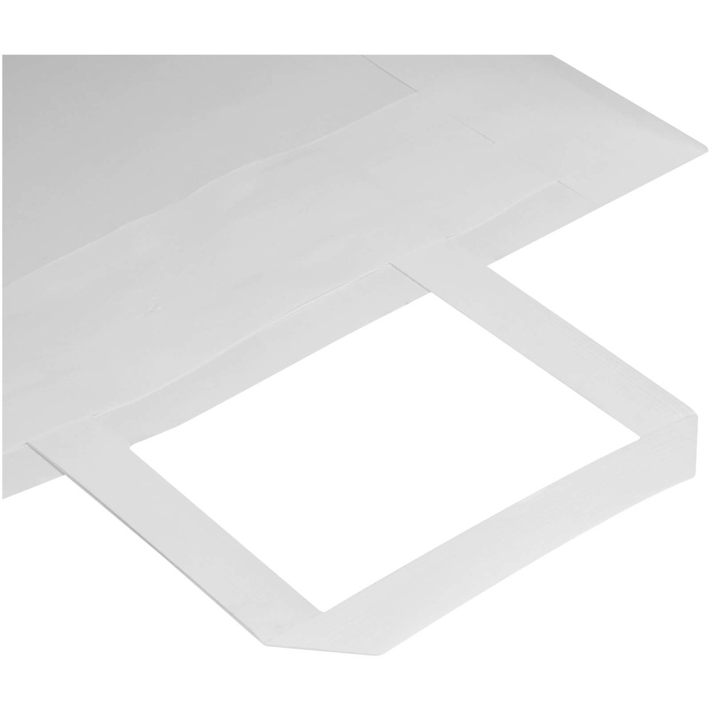 Kraft papieren tas 80 g/m² met platte handvatten – 25 x 15 x 32 cm