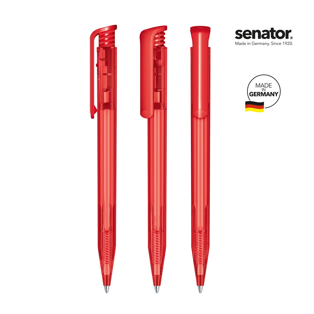 senator® Super Hit Clear balpen - rood 186