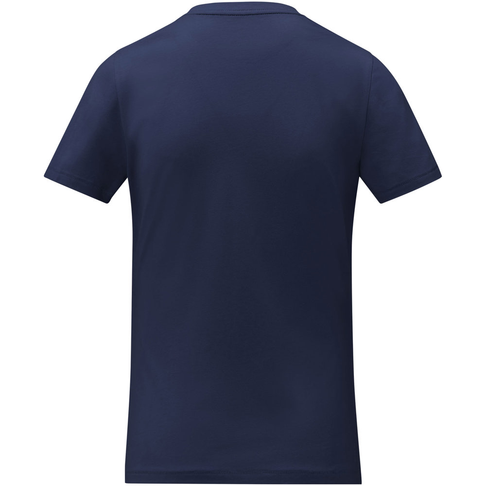 Somoto Dames T-shirt met V-hals en korte mouwen 