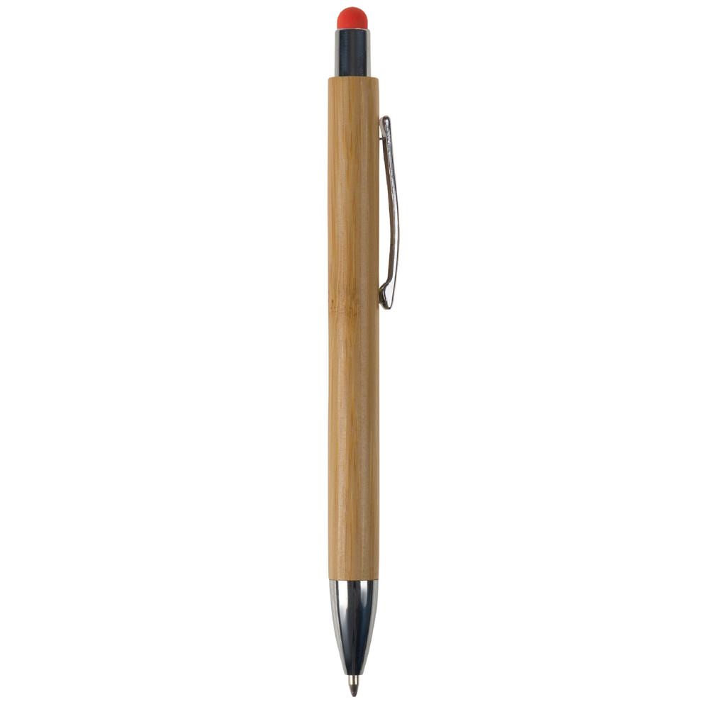 Balpen New York bamboe met stylus