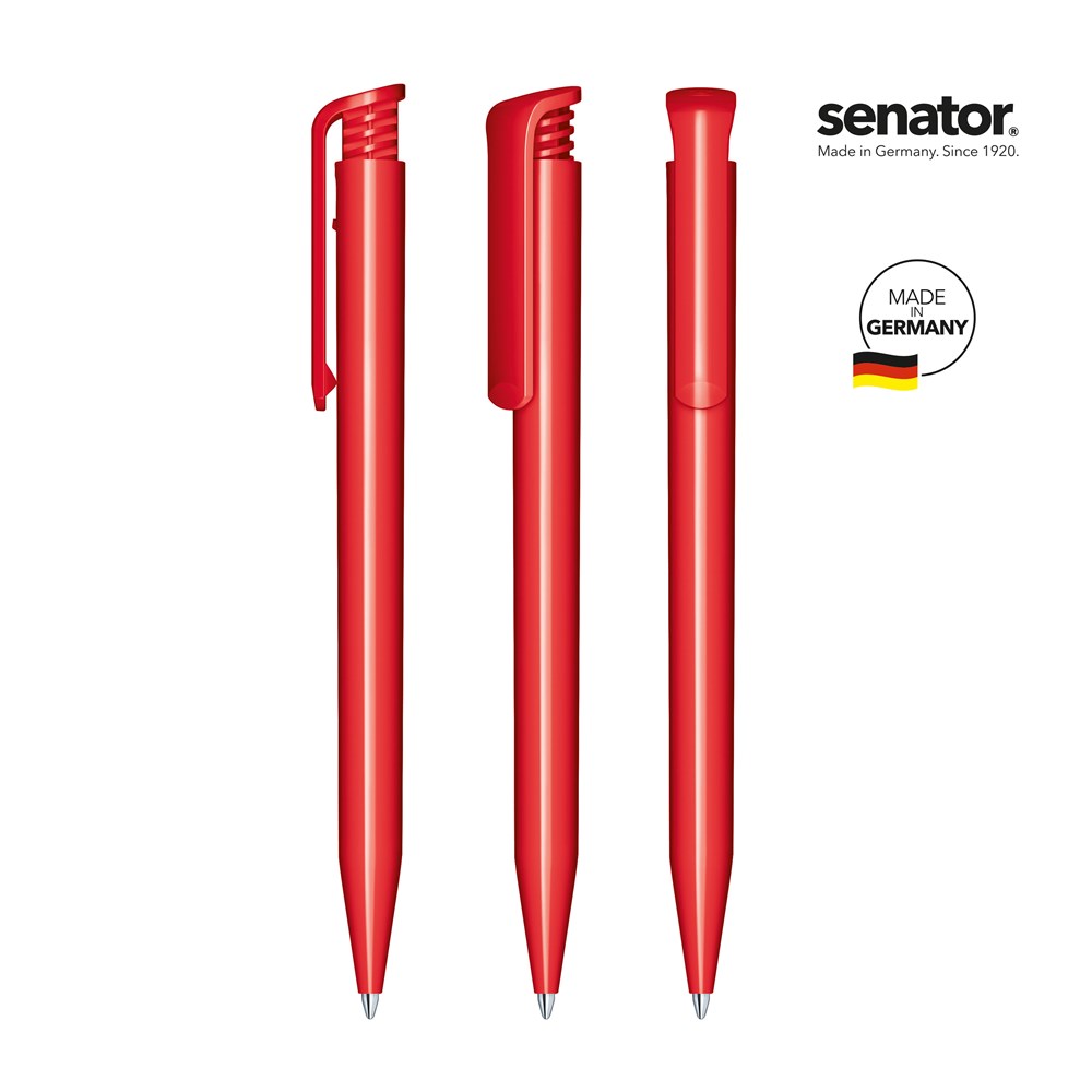 senator® Super Hit Polished balpen - rood 186