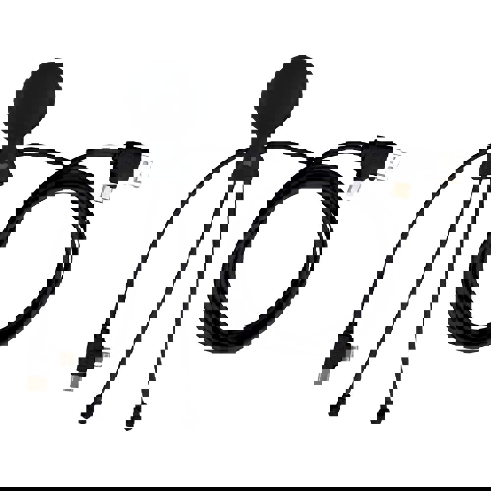 2089 | Xoopar Mr. Bio Long Power Delivery Oplaadkabel - Zwart