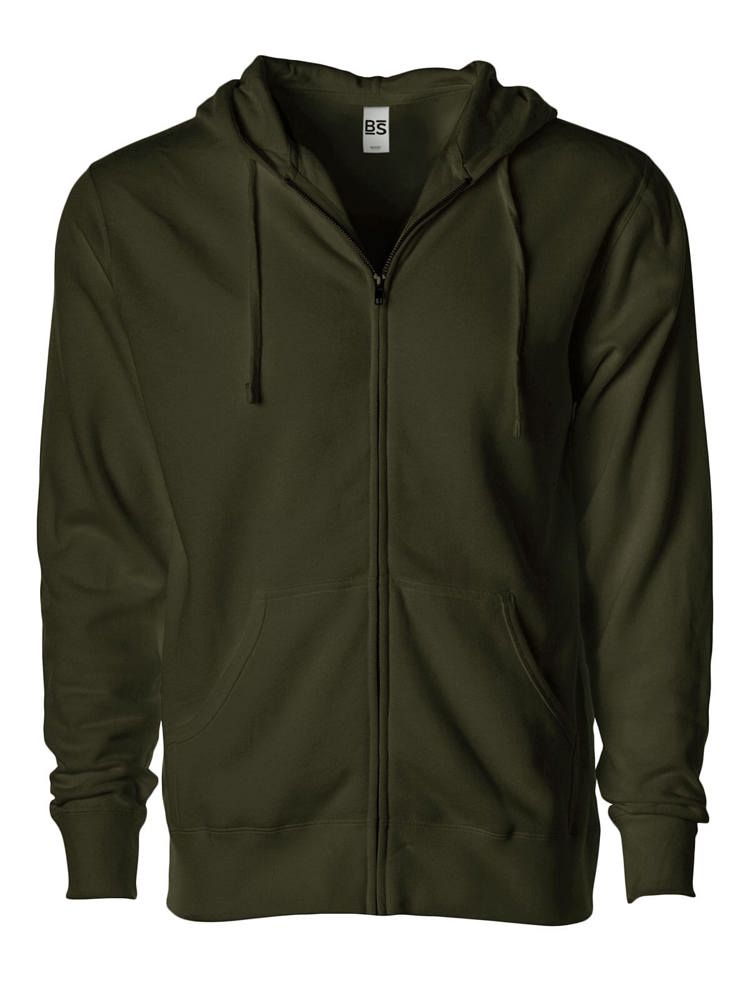 BS Vega full zip hoodie, 280 gr/m²