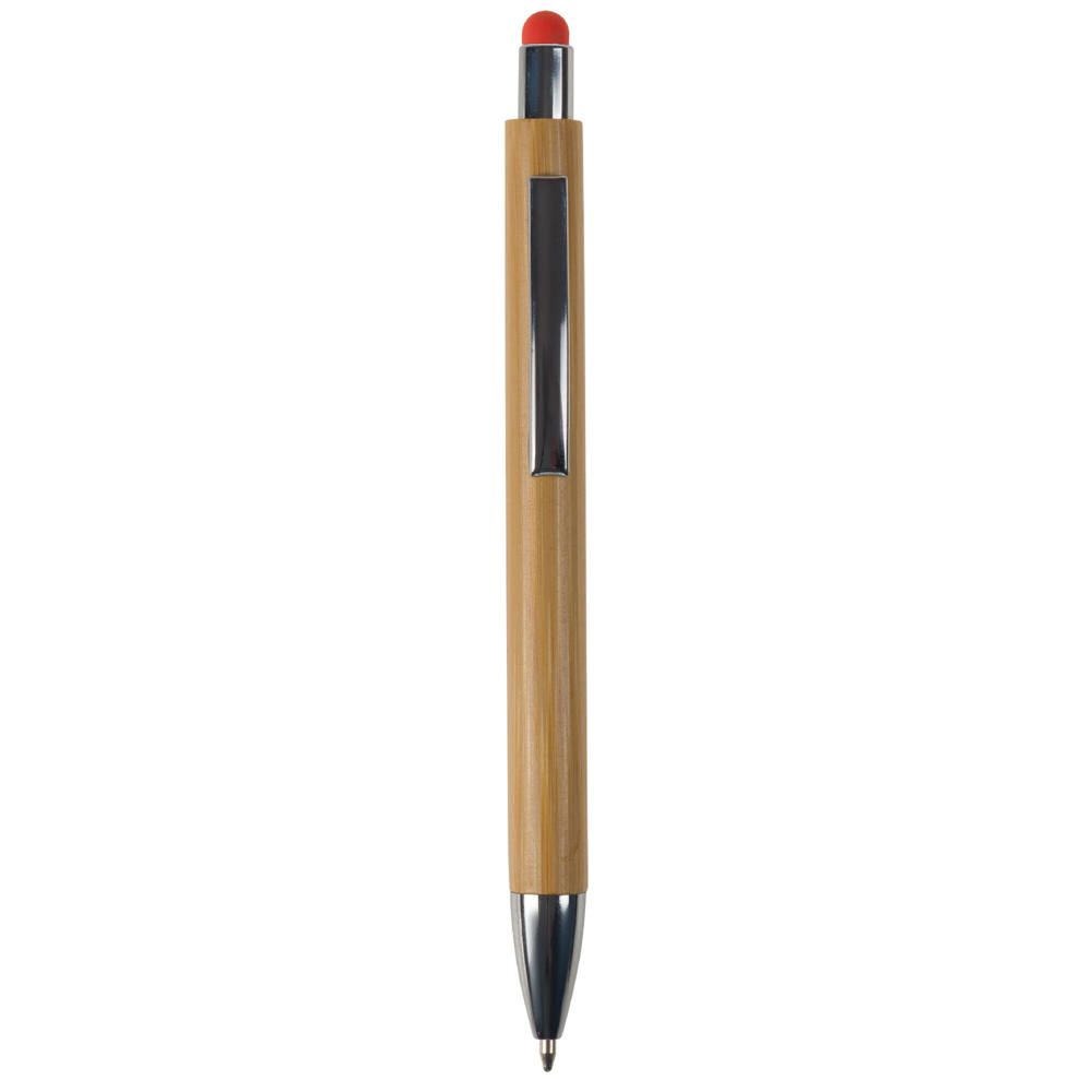 Balpen New York bamboe met stylus