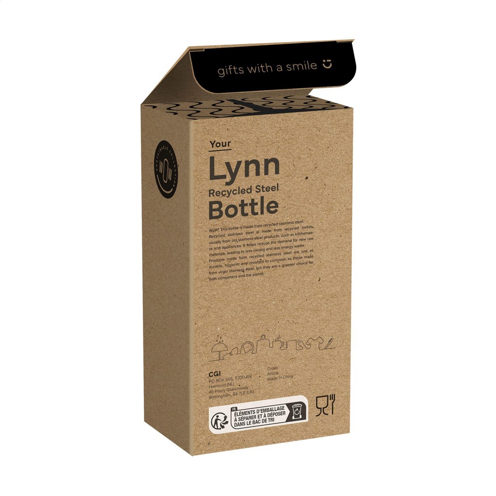 Lynn RCS Recycled Steel Bottle 500 ml thermosfles