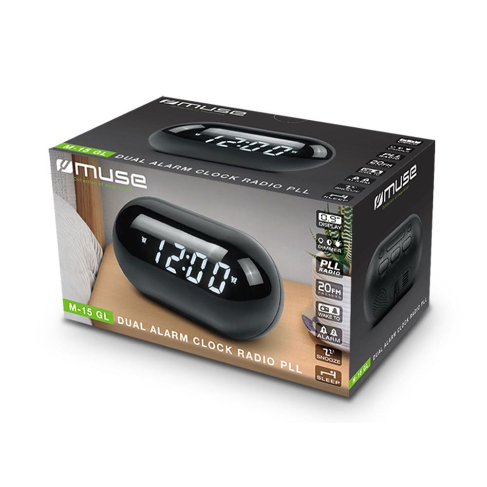 M-15 | Muse Dual Alarm Clockradio