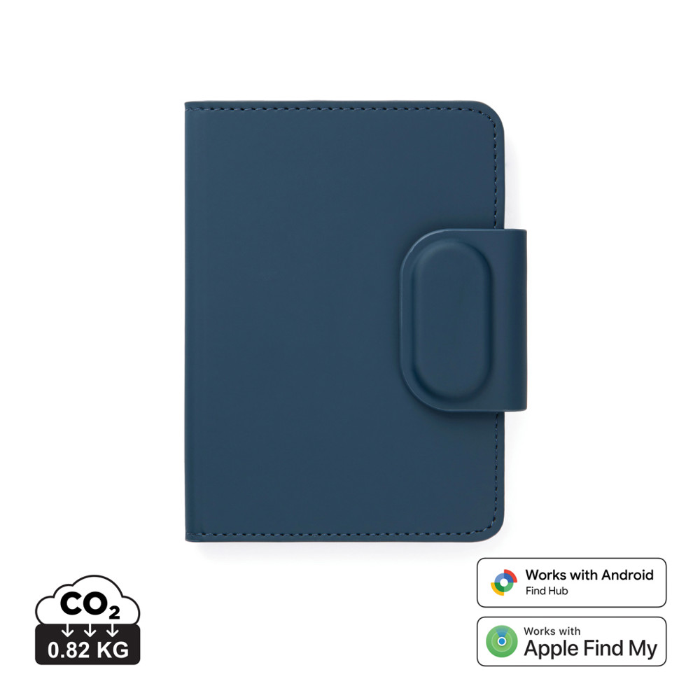 VINGA Baltimore RCS Passport houder met Dual FInder