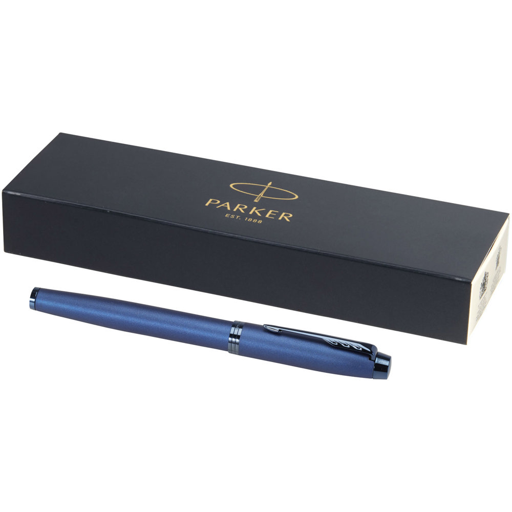 Parker IM rollerbalpen (zwarte inkt) - Blauw