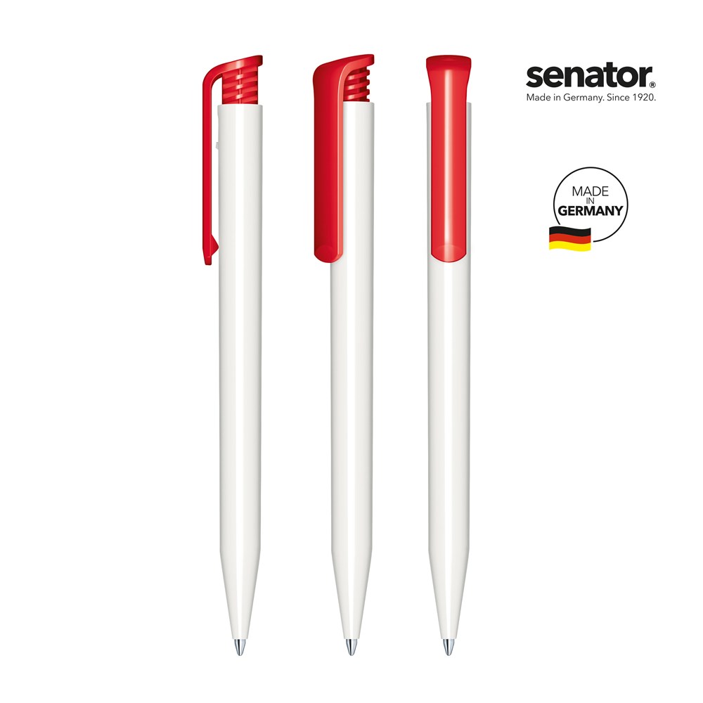 senator® Super Hit Polished Basic balpen - rood 186