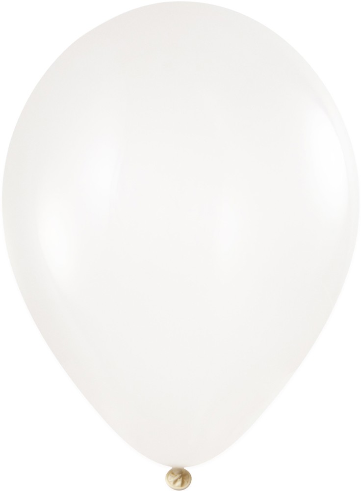 Ballonnen onbedrukt - Ø 33 cm / omvang 85-95 cm / 11 inch - Transparant (3300)