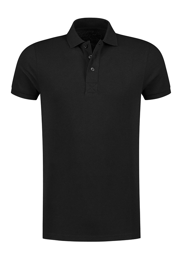 Lemon & Soda Workwear Uni Polo - Black