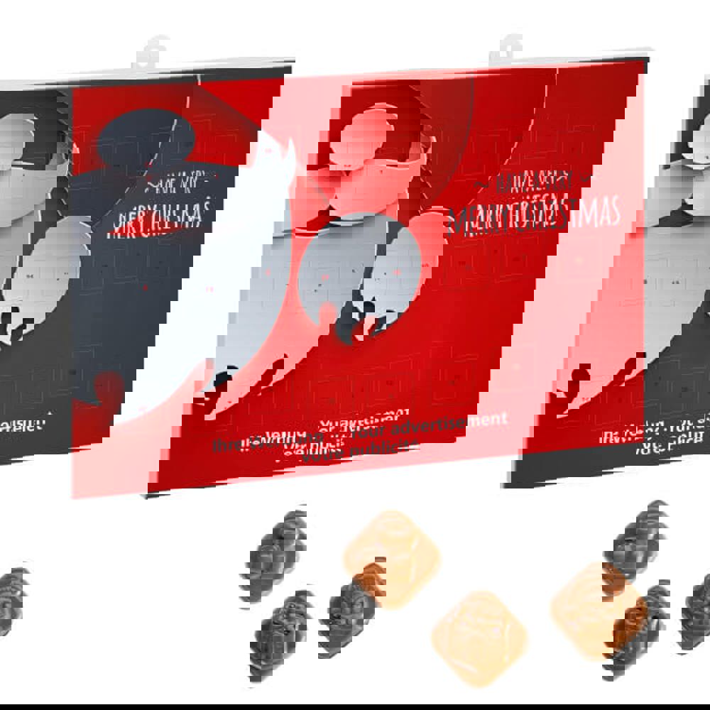 Adventskalender A4  met standaard motief