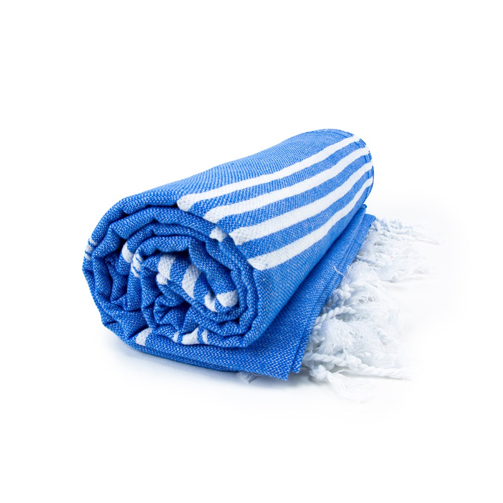 Hamam Sultan Towel - blauw/wit
