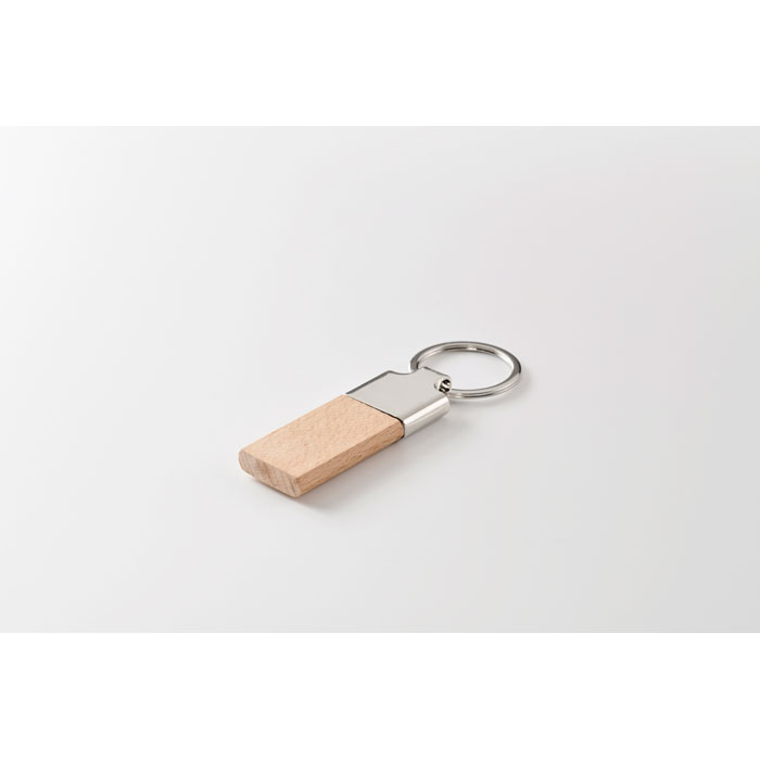 LLAVING - Sleutelhanger met rubberhout