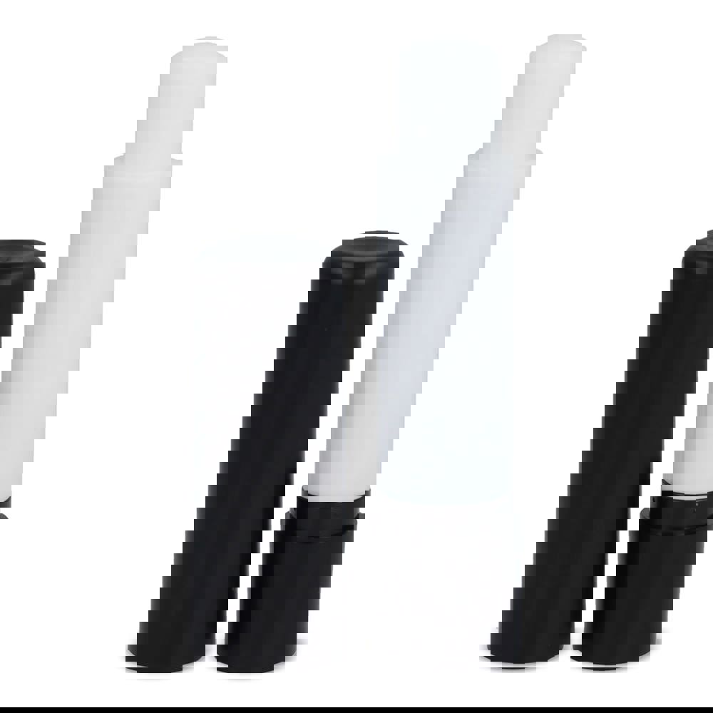 Klassieke lippenbalsemstick gerecycled materiaal - Ecru / Zwart